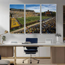 University of Wyoming Cowboys Football Team Print - Laramie by MyGreatCanvas | Canvas Wall Art Prints | Photo Prints & Wall Decor