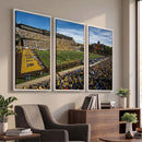 University of Wyoming Cowboys Football Team Print - Laramie