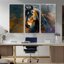 Abstract Horse Wall Art Canvas Print | Farmhouse Wall Decor by MyGreatCanvas | Canvas Wall Art Prints | Photo Prints & Wall Decor