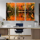 Forest Reflection Art | Autumn Forest Reflection Wall Art | by MyGreatCanvas | Canvas Wall Art Prints | Photo Prints & Wall Decor