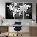 World Map Wall Art Canvas Print – Framed Wall Art for by MyGreatCanvas | Canvas Wall Art Prints | Photo Prints & Wall Decor