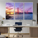 Golden Gate Bridge Wall Art Canvas Print – Framed San by MyGreatCanvas | Canvas Wall Art Prints | Photo Prints & Wall Decor