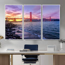 Golden Gate Bridge Wall Art Canvas Print – Framed San by MyGreatCanvas | Canvas Wall Art Prints | Photo Prints & Wall Decor