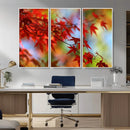 Red Leaves Autumn Forest Wall Art Canvas, Red Leaves Autumn by MyGreatCanvas | Canvas Wall Art Prints | Photo Prints & Wall Decor