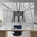 Large Brooklyn Bridge Wall Art Canvas Print by MyGreatCanvas | Canvas Wall Art Prints | Photo Prints & Wall Decor