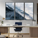 Foggy Forest Wall Art Canvas Print – Misty Mountain by MyGreatCanvas | Canvas Wall Art Prints | Photo Prints & Wall Decor
