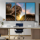 Buddha Statue and Daylight Wall Art, Buddha Statue Wall Art by MyGreatCanvas | Canvas Wall Art Prints | Photo Prints & Wall Decor