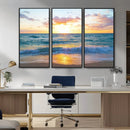 Coastal Wall Art - Vintage World Map Canvas Print with