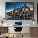 Train Wall Art Canvas Print