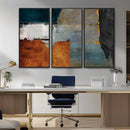 Modern Abstract Canvas Art Canvas Print - Framed and Ready