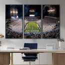 Penn Stadium Football Wall Art Canvas Print, Pennsylvania