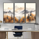 Abstract Mountain Wall Art | Misty Mountain Forest and by MyGreatCanvas | Canvas Wall Art Prints | Photo Prints & Wall Decor