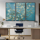 Vincent Van Gogh's Almond Blossom Abstract Wall Art Canvas,