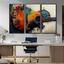 Abstract Guitar Wall Art Canvas | Vibrant Music-Inspired Art by MyGreatCanvas | Canvas Wall Art Prints | Photo Prints & Wall Decor