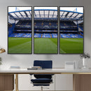 Chelsea FC Soccer Team Print - Stamford Bridge Stadium Wall