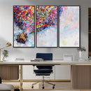 Don't Look Up Movie Canvas Wall Art - Vibrant Floating House