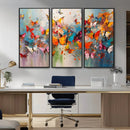 Abstract Butterfly Wall Art Canvas Print