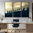 Fellowship Journey Wall Art – Fantasy Adventure Canvas Print by MyGreatCanvas | Canvas Wall Art Prints | Photo Prints & Wall Decor