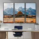 Vintage Old Barn Field Wall Art Canvas Print for Farmhouse by MyGreatCanvas | Canvas Wall Art Prints | Photo Prints & Wall Decor