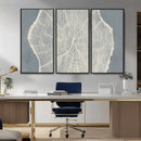 Abstract Tree Ring Wall Art Canvas Print – Nature-Inspired,