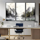 Yosemite Valley Wall Art Canvas Print – Framed and Ready to