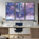 Spirited Away Haku and Chihiro Poster - Anime Lover - Hayao