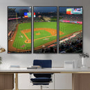 Angel Stadium Aerial Canvas Print – Los Angeles Angels