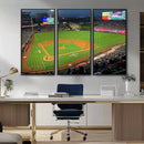 Angel Stadium Aerial Canvas Print – Los Angeles Angels