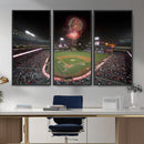 Fireworks at Angel Stadium – Los Angeles Angels Canvas