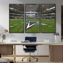 Dallas Cowboys Football Team Print - Arlington AT&T Stadium by MyGreatCanvas | Canvas Wall Art Prints | Photo Prints & Wall Decor