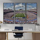 Buffalo Bills Highmark Stadium Wall Art Canvas Print - Bills