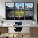 New York Mets Baseball Team Print - Citi Field Stadium Wall