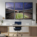New England Patriots Football Team Print - Foxborough by MyGreatCanvas | Canvas Wall Art Prints | Photo Prints & Wall Decor