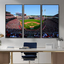 Cincinnati Reds Baseball Canvas Print - American Ball