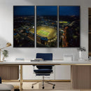 Michigan Wolverines Football Team Print - Michigan Stadium