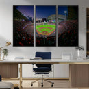 Houston Astros Baseball Print Canvas - Houston Minute Maid
