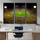 Stadium in Michigan Wall Art Canvas Print, Framed American
