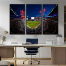 Truist Park Atlanta Braves Baseball Stadium Wall Art Print |