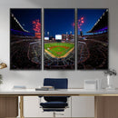 Truist Park Atlanta Braves Baseball Stadium Wall Art Print |