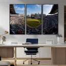 Truist Park Stadium Canvas Wall Art - Atlanta Braves Game