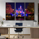 Castle Large Wall Art Disney Magic Kingdom Kids Room Decor -