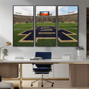 Football Stadium Wall Art – Framed Sports Field Canvas by MyGreatCanvas | Canvas Wall Art Prints | Photo Prints & Wall Decor