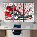 Jordan Shoes Graffiti Wall Art Canvas Print- Jordan Graffiti by MyGreatCanvas | Canvas Wall Art Prints | Photo Prints & Wall Decor