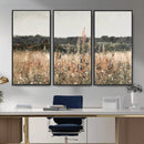 Rustic Field Landscape Wall Art Print, Giclee Canvas Wall