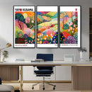 Framed Yayoi Kusama 1986 Wall Art Print – Japanese Wall Art
