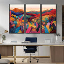 YAYOI KUSAMA Abstract Print - Landscape Canvas Wall Art by MyGreatCanvas | Canvas Wall Art Prints | Photo Prints & Wall Decor