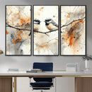 Beautiful Birds Wall Art – Framed Watercolor Branch Canvas by MyGreatCanvas | Canvas Wall Art Prints | Photo Prints & Wall Decor