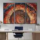 Abstract Tree Ring Art, Colorful Tree Ring Wall Decor, by MyGreatCanvas | Canvas Wall Art Prints | Photo Prints & Wall Decor