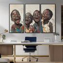 Shai Yossef Print - Joyful Childhood Canvas Wall Art -