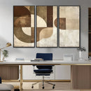 Wabi Sabi Geometric Wall Art | Abstract Modern Minimalist